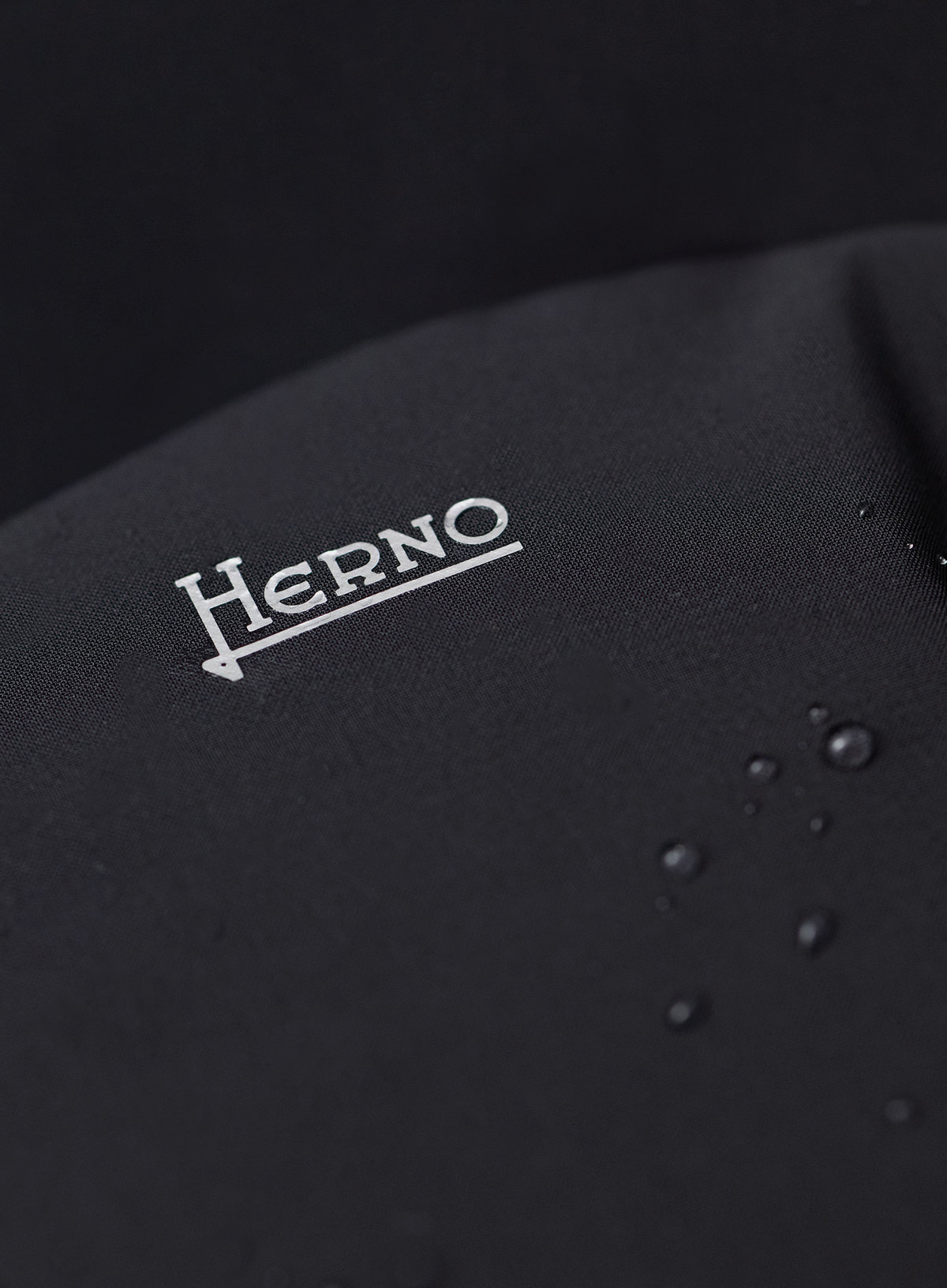 Parka in tech stretch | FULL_WIDTH | Zwart
