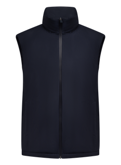 Bodywarmer met opstaande kraag | BLUE NAVY