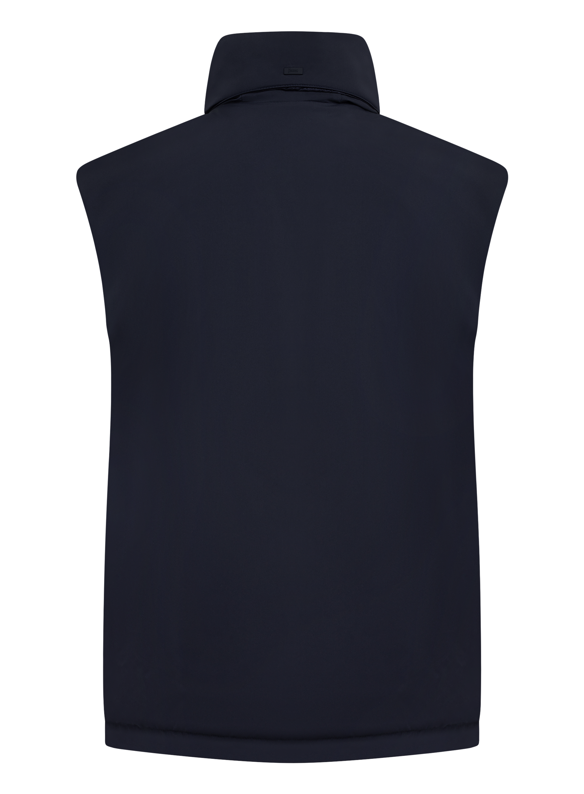 Bodywarmer met opstaande kraag | BLUE NAVY