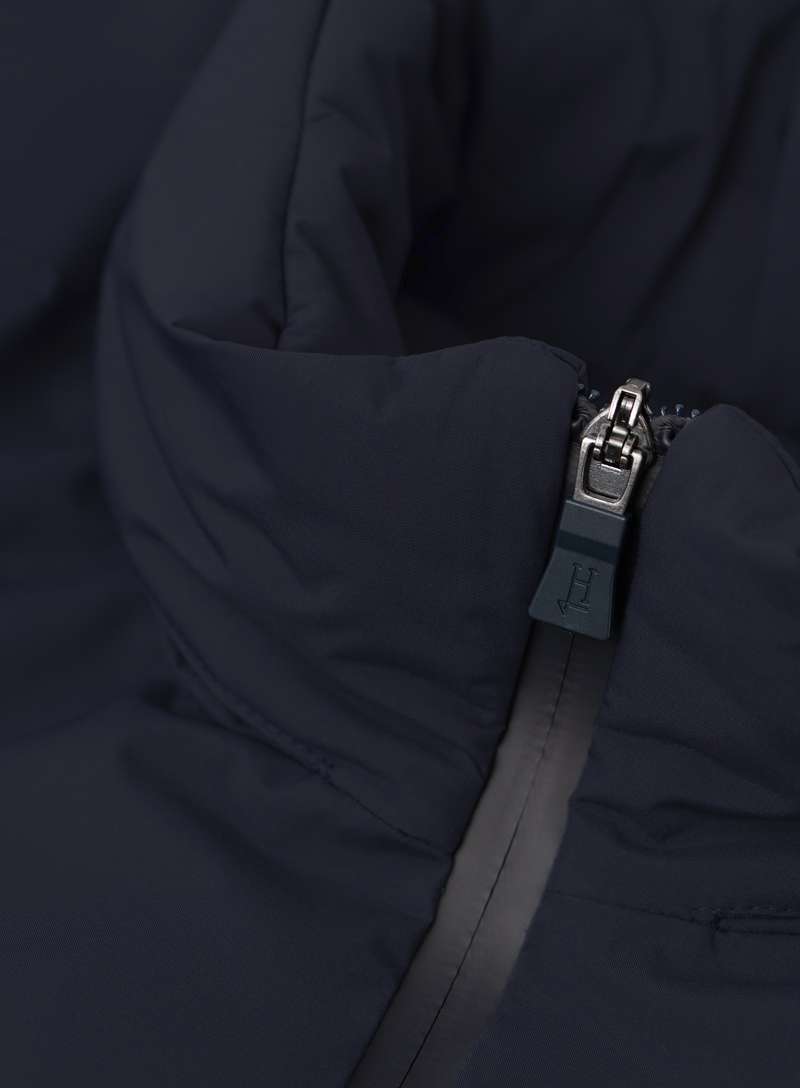Bodywarmer met opstaande kraag | FULL_WIDTH | BLUE NAVY