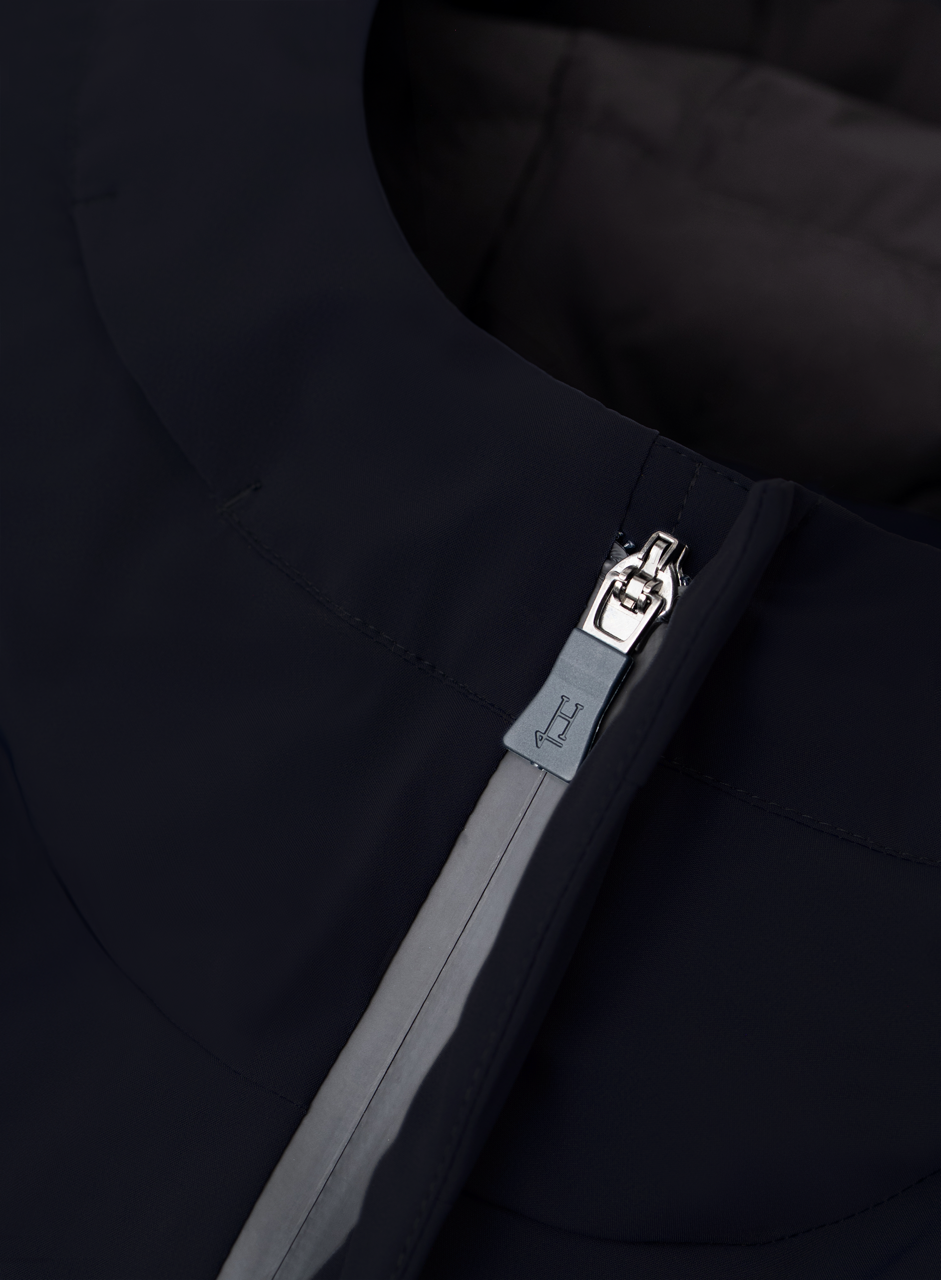 Waterafstotend jack met capuchon | FULL_WIDTH | BLUE NAVY