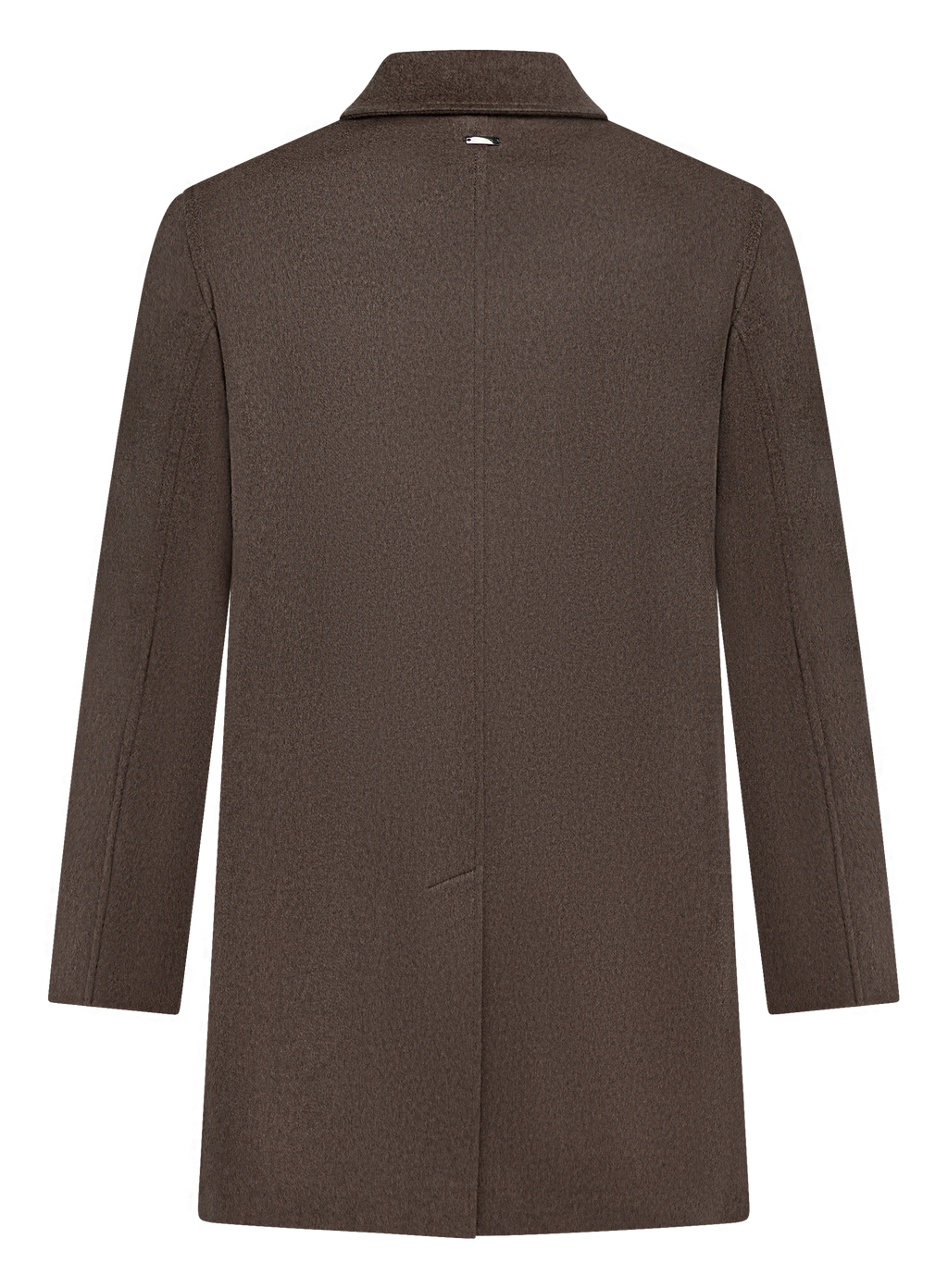 Mantel van cashmere | TAUPE