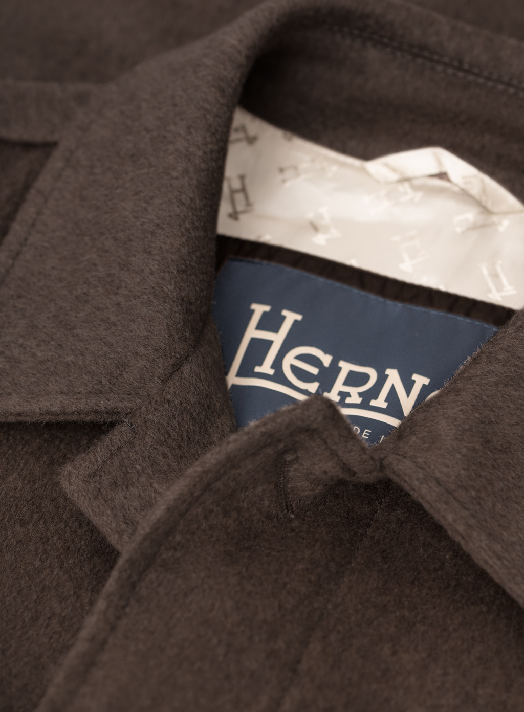 Mantel van cashmere | FULL_WIDTH | TAUPE