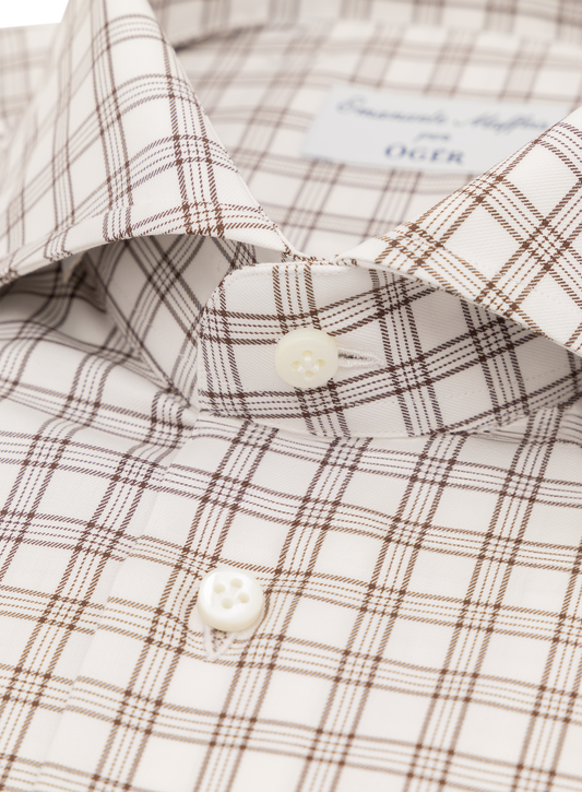Checked cotton shirt