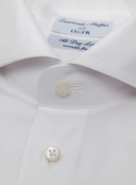 Non-iron cotton shirt