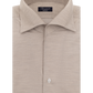 Shirt van linnen | LICHT TAUPE