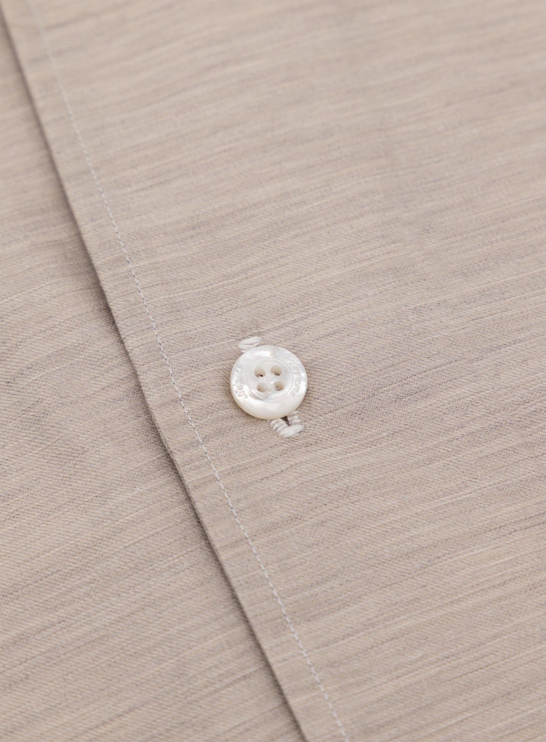 Shirt van linnen | FULL_WIDTH | LICHT TAUPE