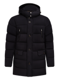 Gewatteerde donsjas met waterafstotende afwerking | BLUE NAVY