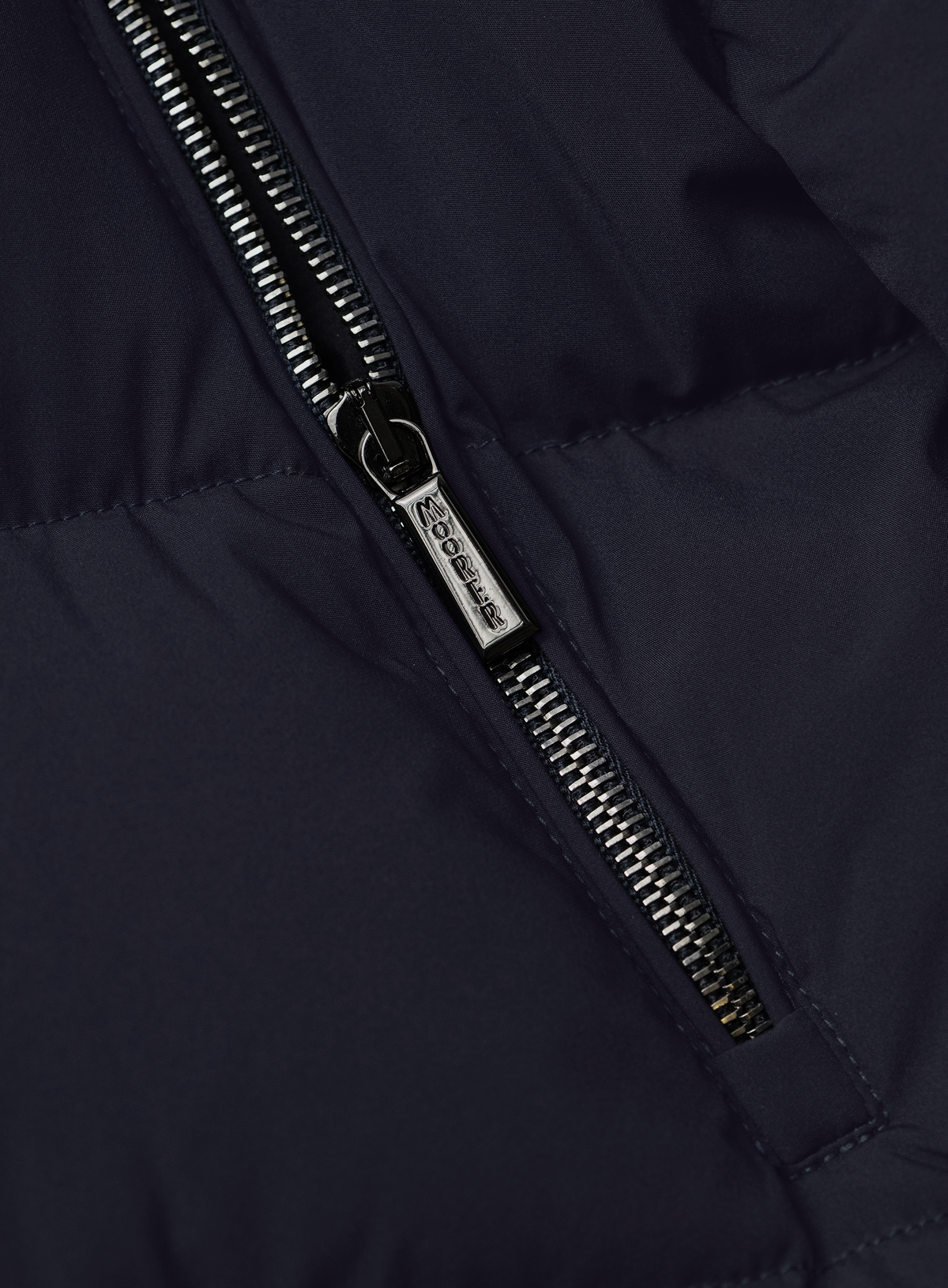 Lange jack in technische stof | FULL_WIDTH | BLUE NAVY