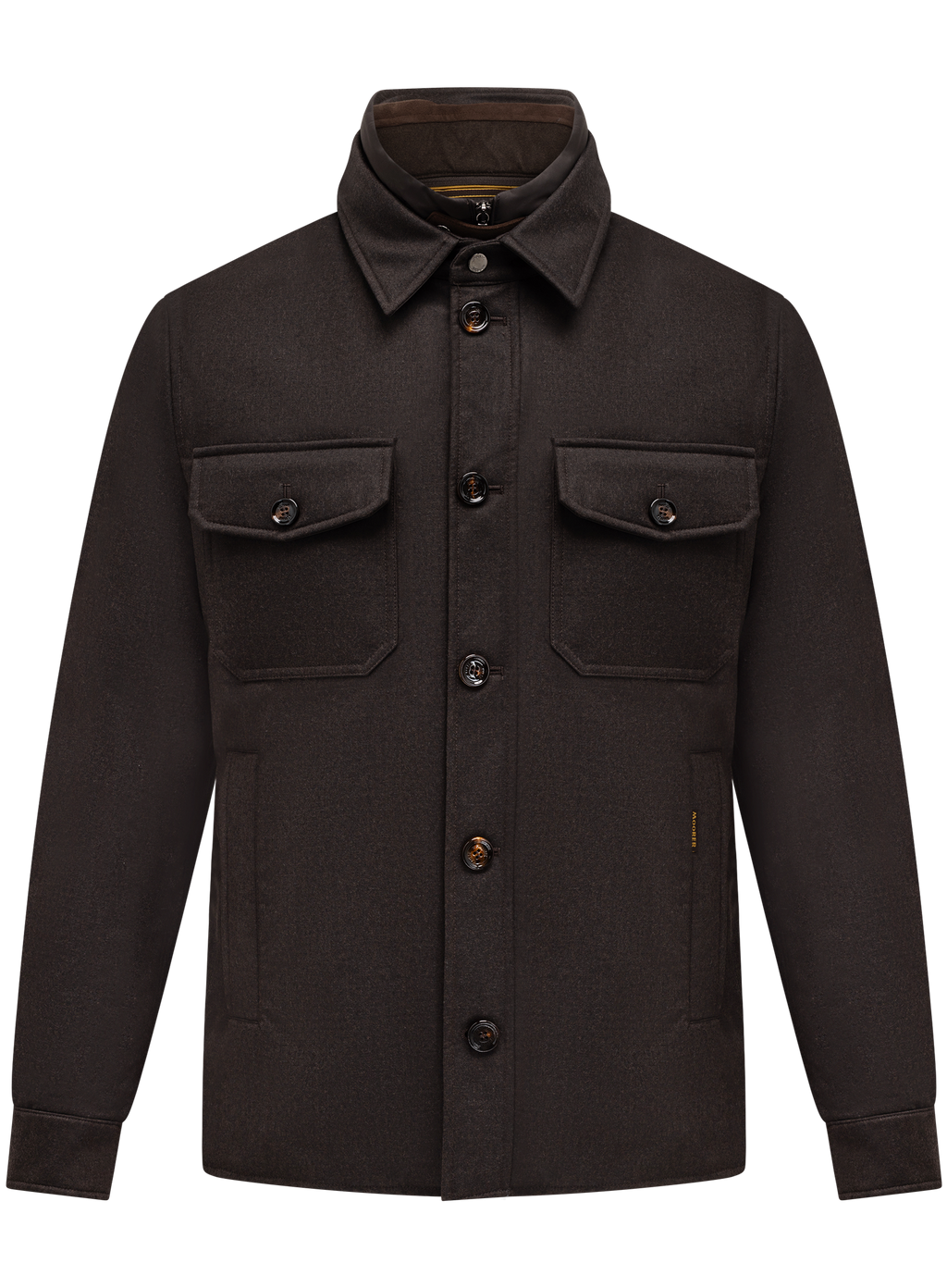 Cashmere jack met borstzakken | D.Bruin
