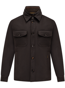 Cashmere jack met borstzakken | D.Bruin