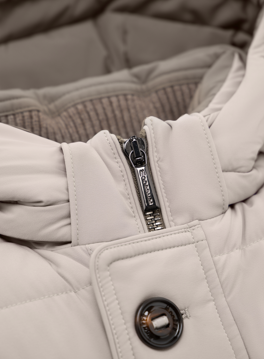 Foscolo jack van cashmere en wol | FULL_WIDTH | Beige
