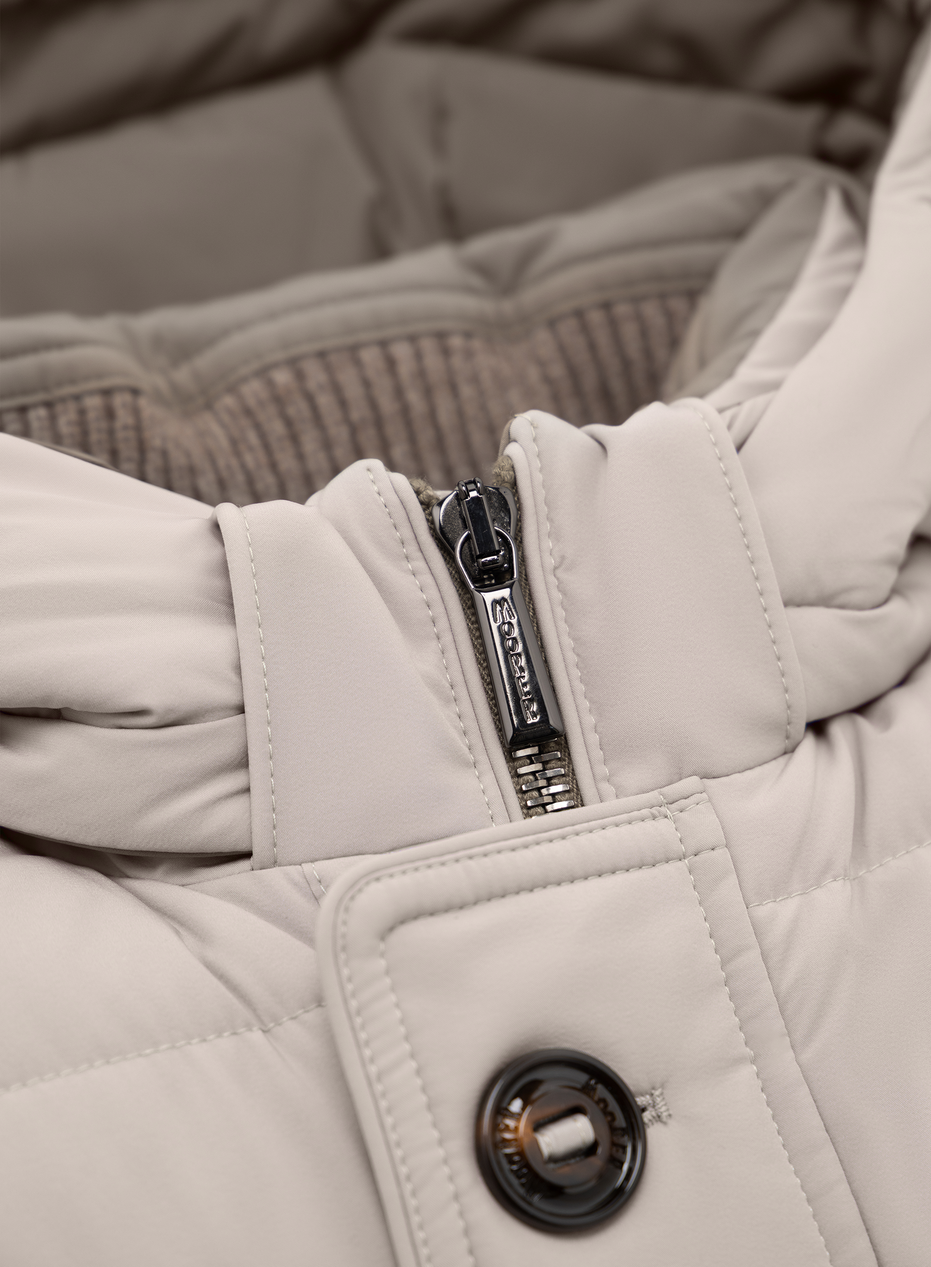 Foscolo jack van cashmere en wol | FULL_WIDTH | Beige
