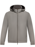 Capuchon jack in technische stof | TAUPE