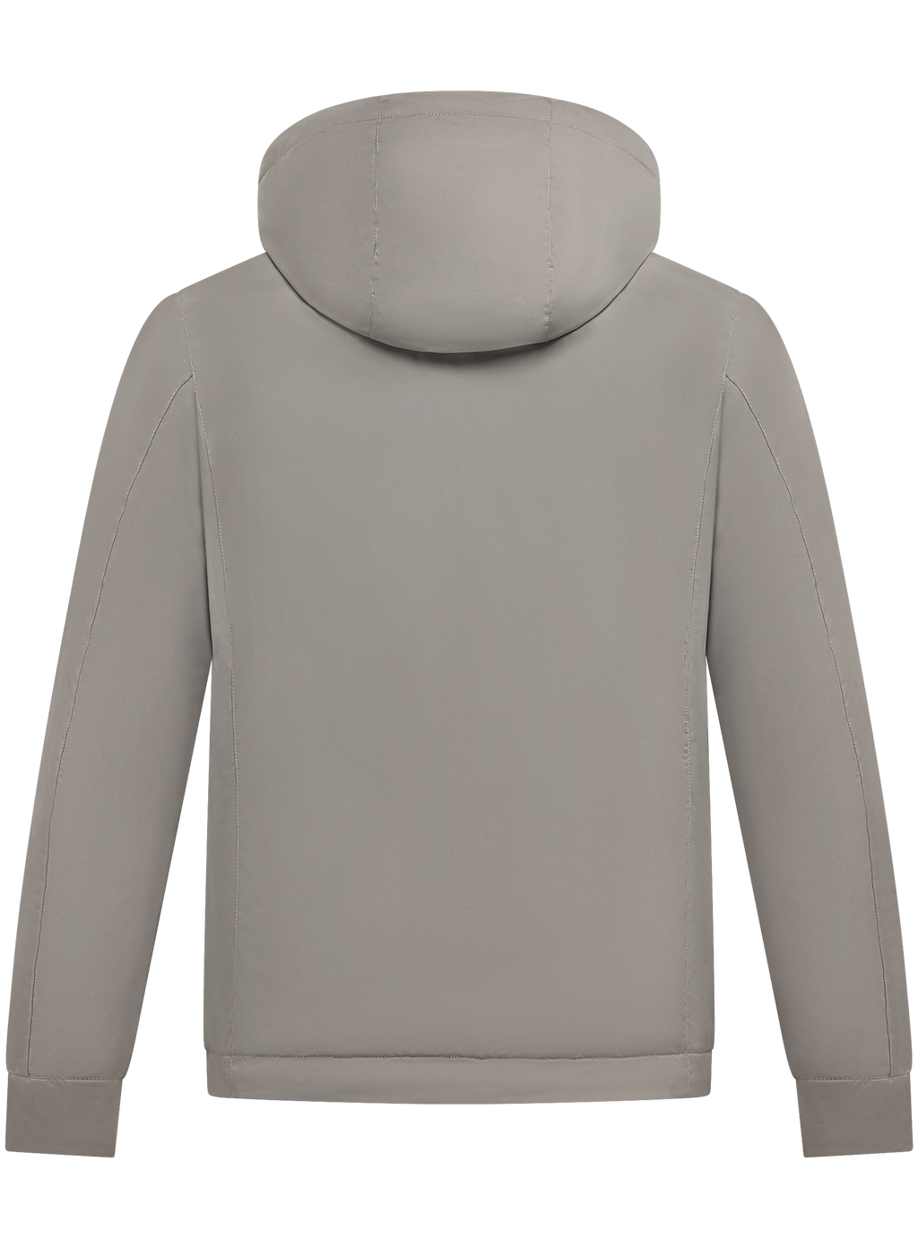 Waterafstotend jack met afneembare capuchon | TAUPE