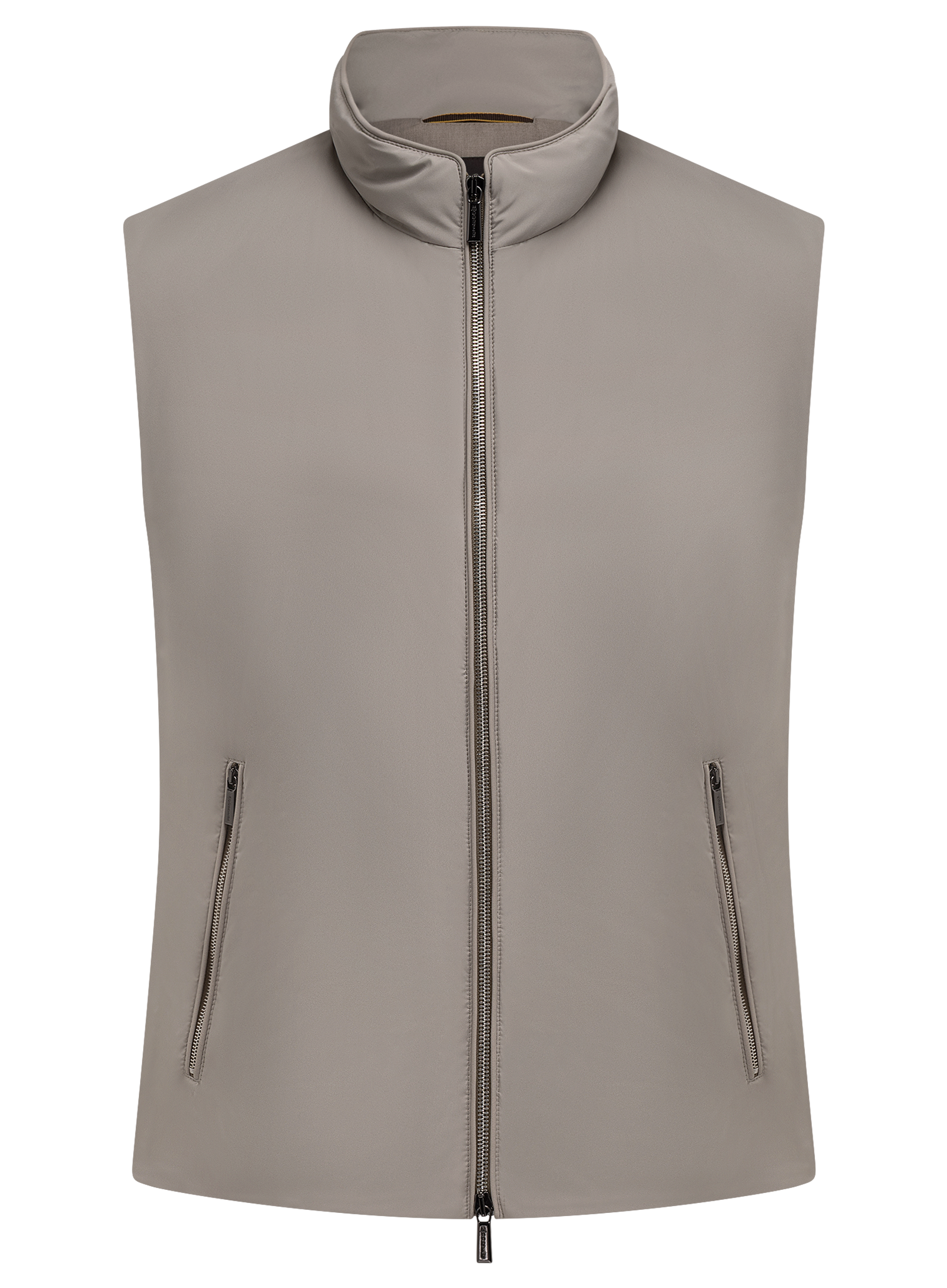 Uros bodywarmer van technische stof | TAUPE