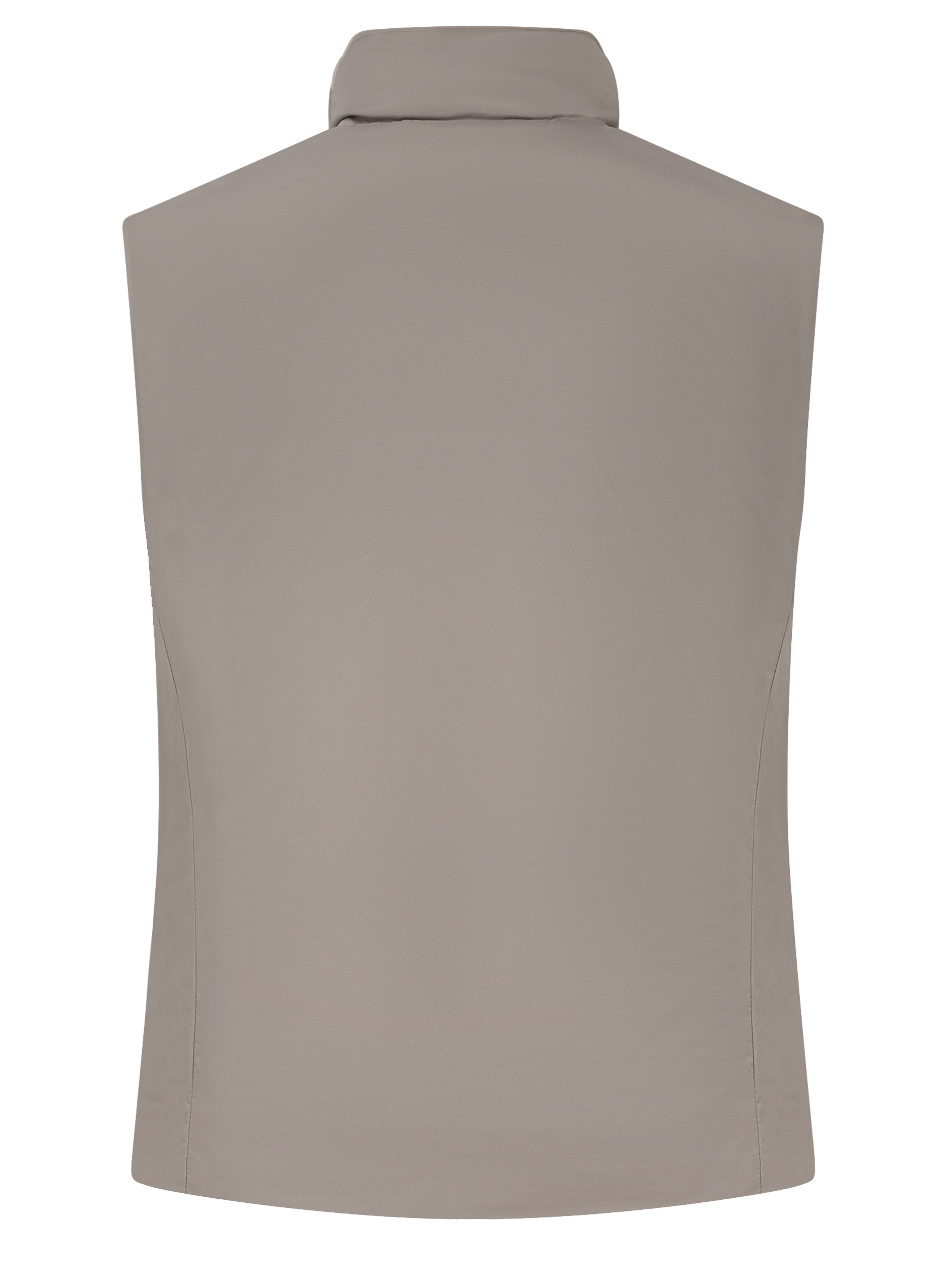 Uros bodywarmer van technische stof | TAUPE