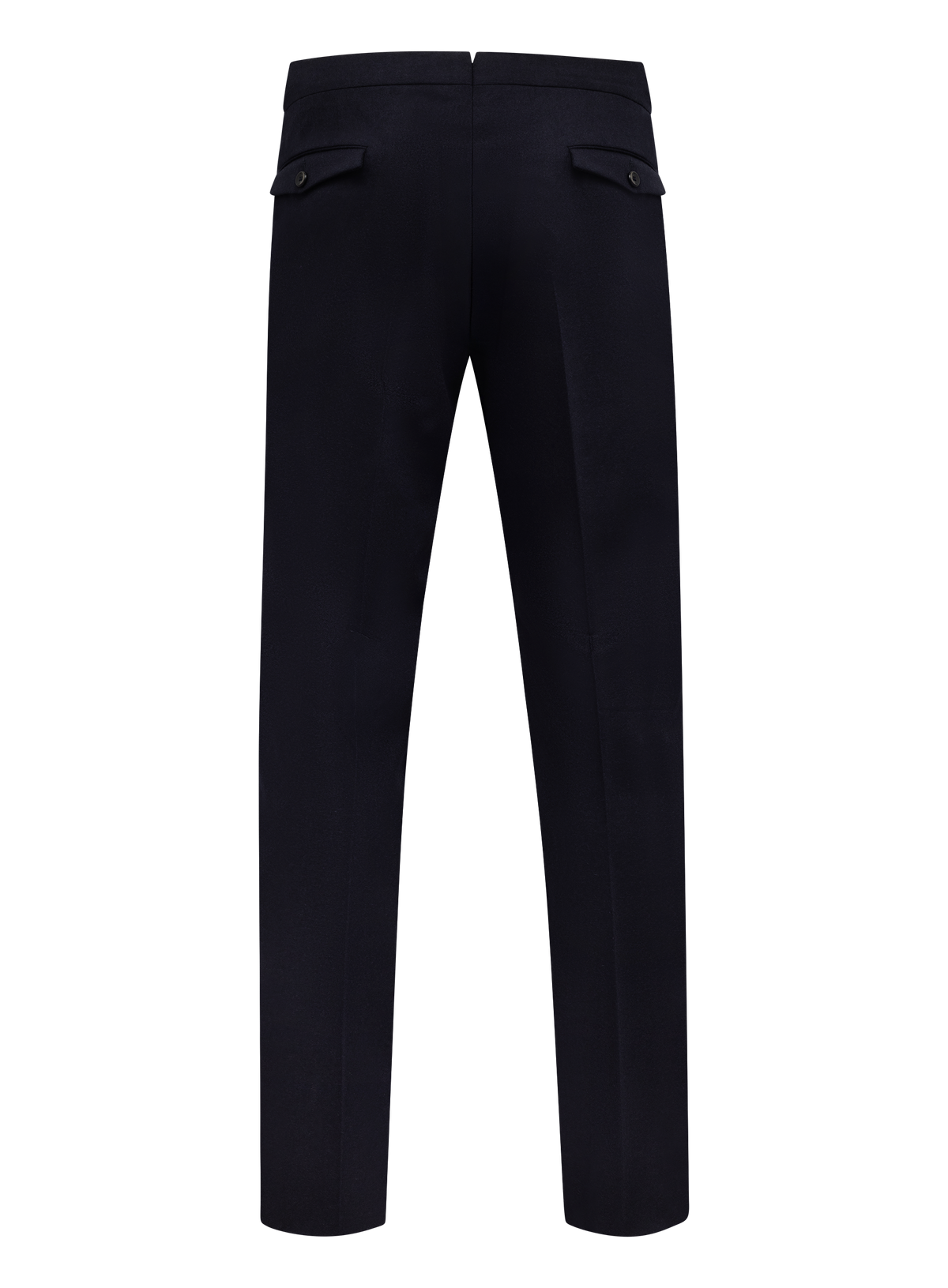 Broek in wol cashmere stretch | BLUE NAVY