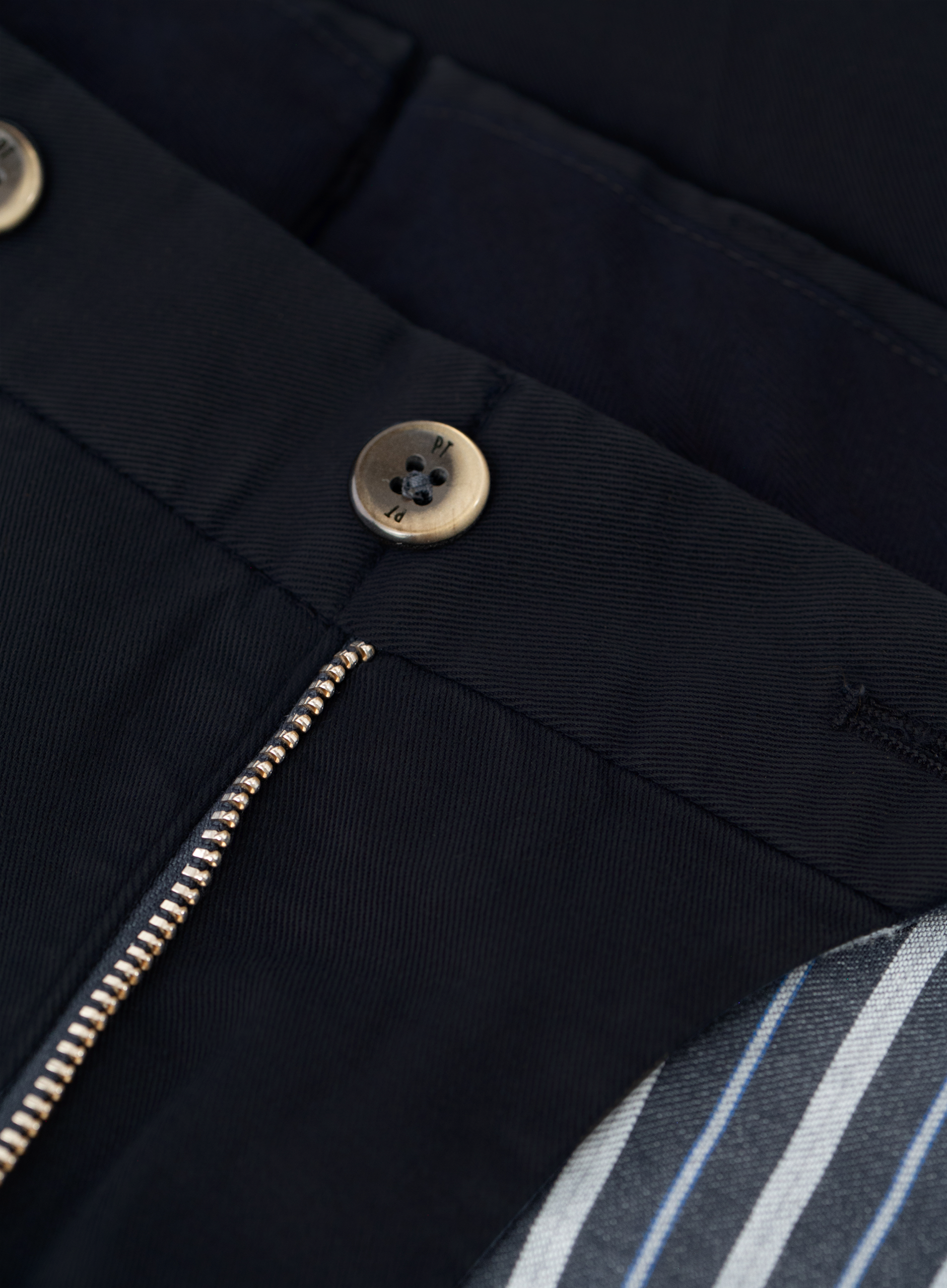 Chino van katoen | FULL_WIDTH | BLUE NAVY