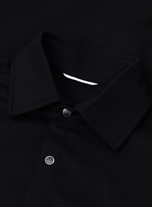 Overshirt aus Schurwolle und Kaschmir mit Druckknopfverschluss