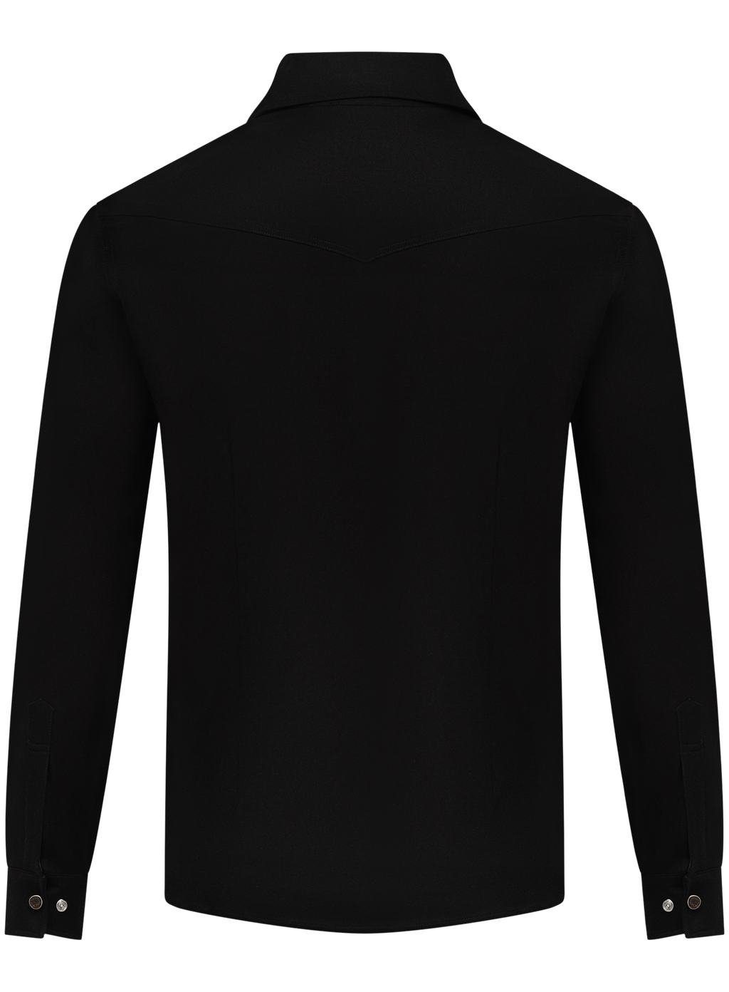 Overshirt van scheerwol met borstzakken | D.Bruin