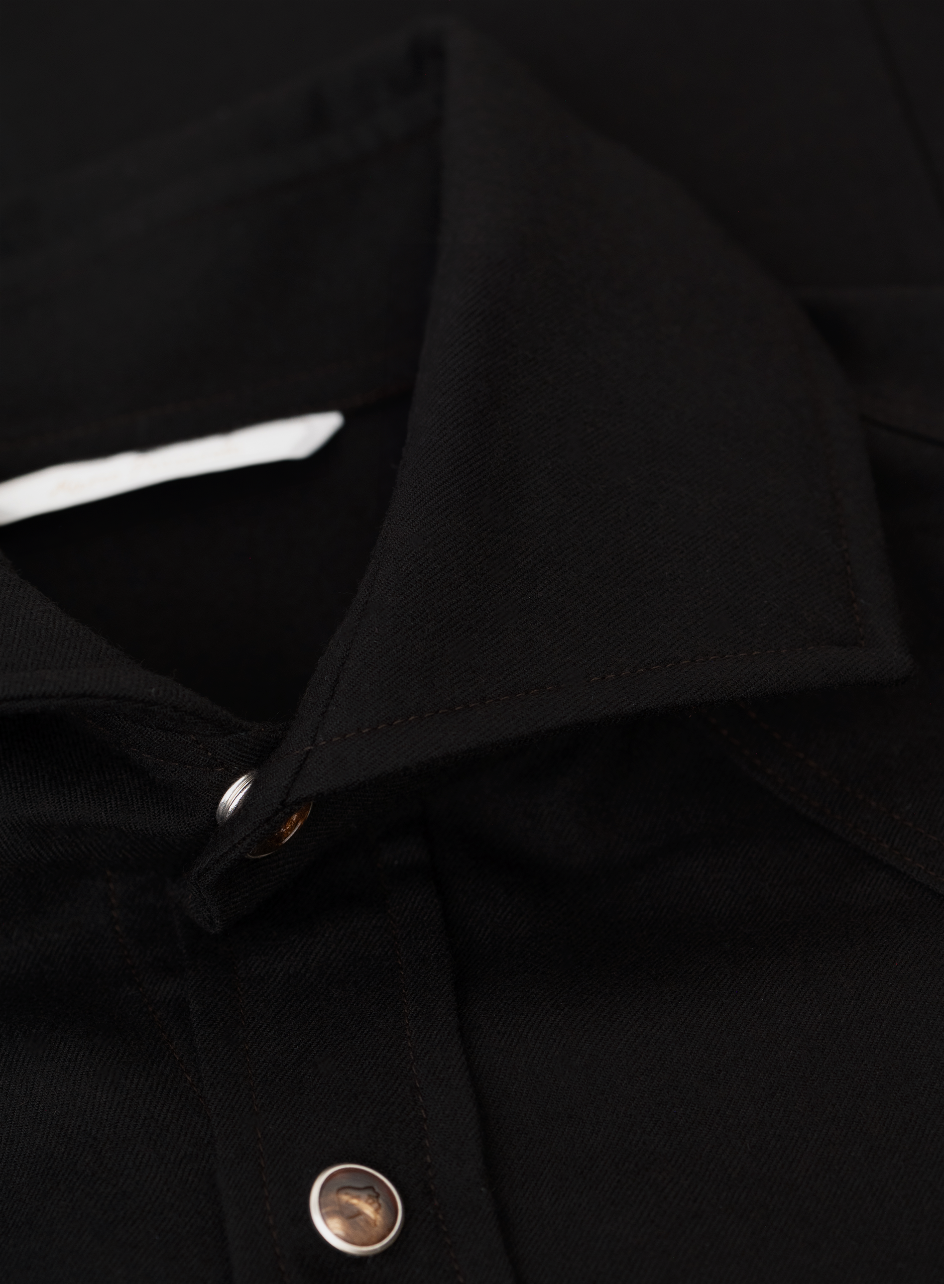 Overshirt van scheerwol met borstzakken | FULL_WIDTH | D.Bruin