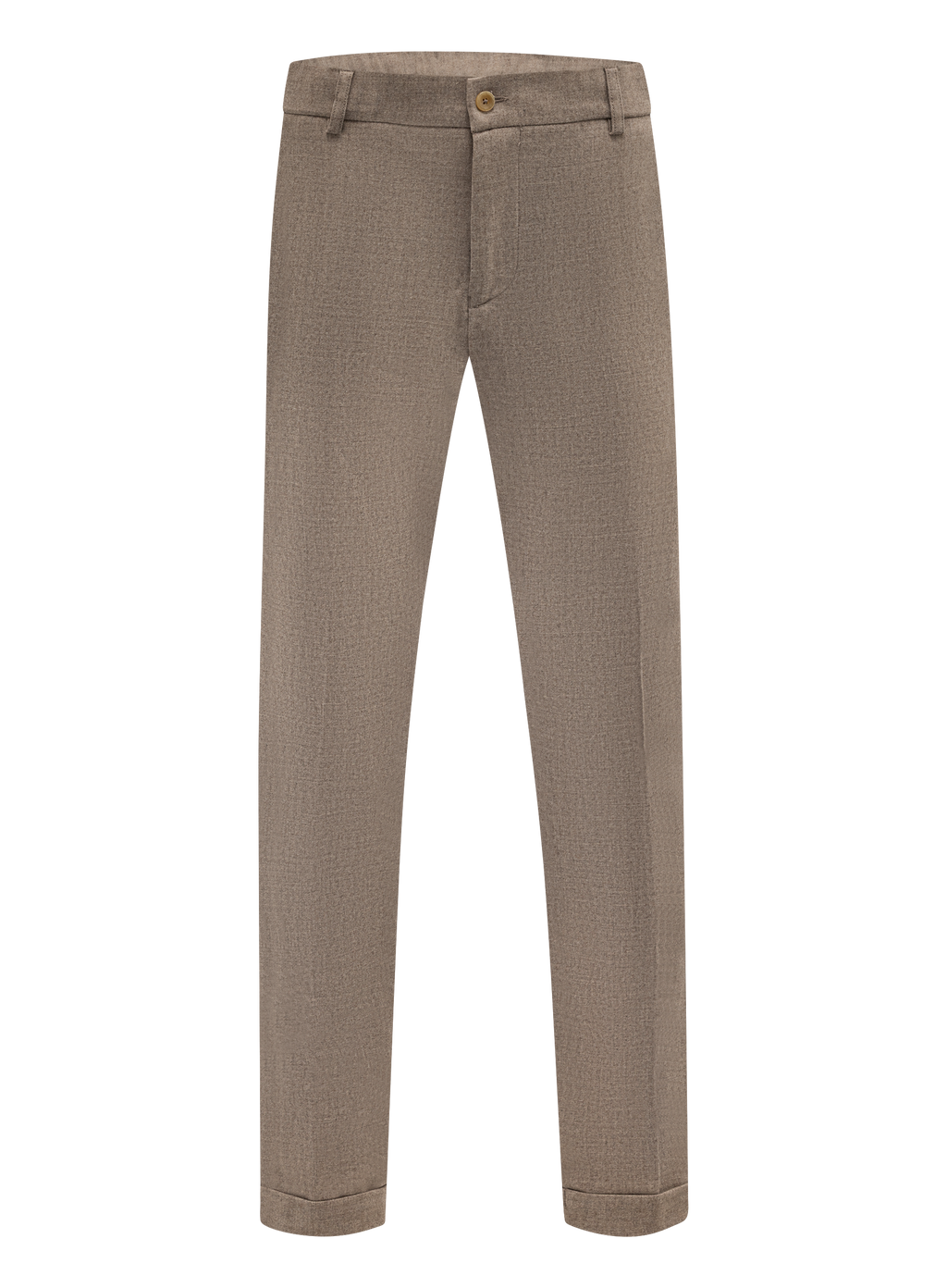 Jog pantalon van wol en cashmere | Beige