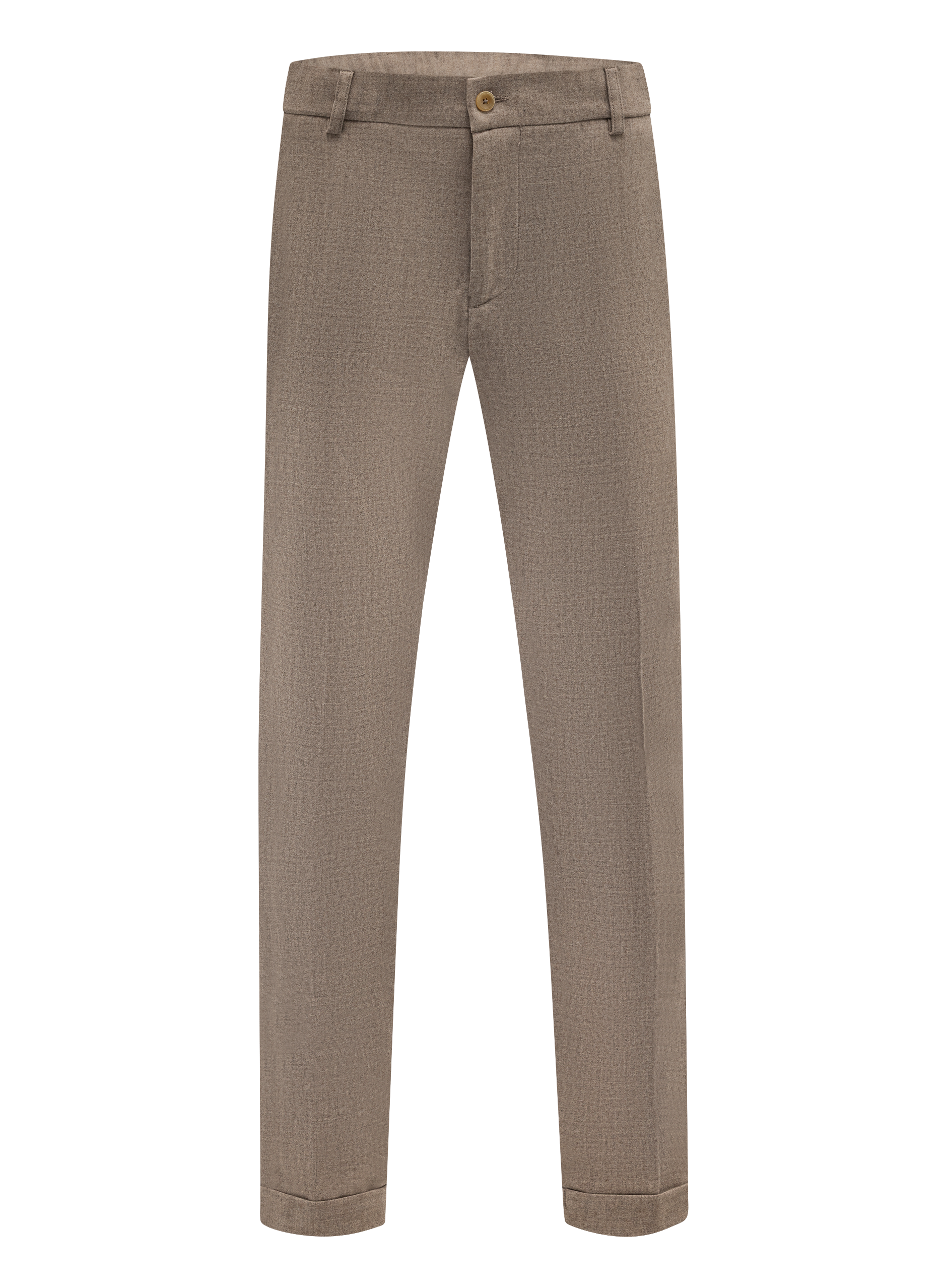 Jog pantalon van wol en cashmere | Beige