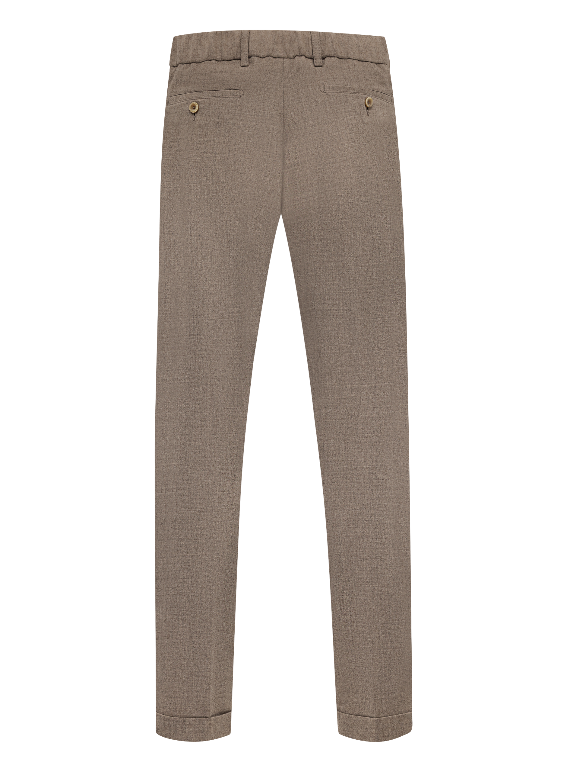Jog pantalon van wol en cashmere | Beige