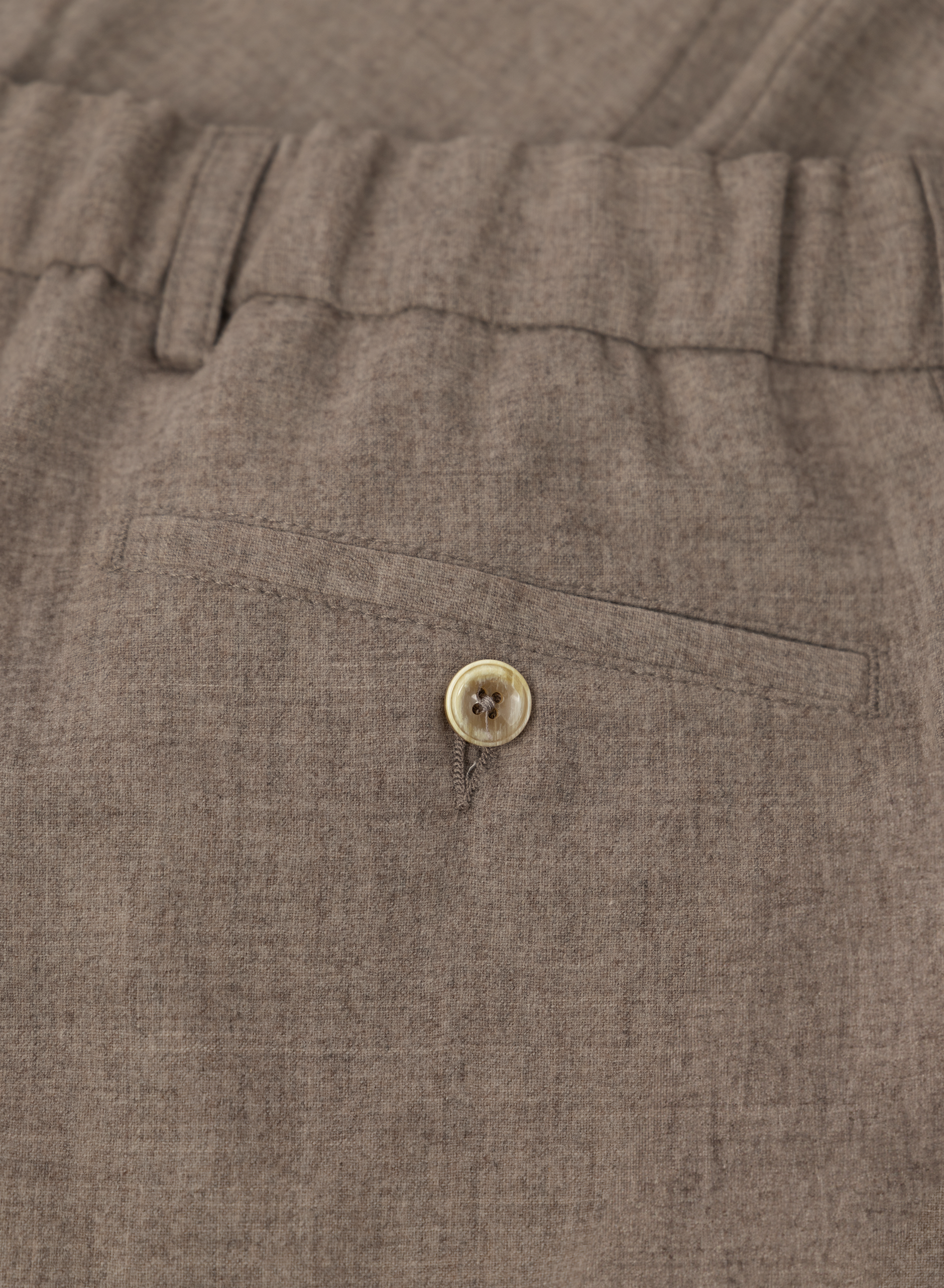 Jog pantalon van wol en cashmere | FULL_WIDTH | Beige