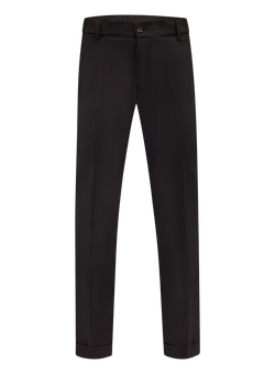 Jog pantalon in wol cashmere stretch | D.Bruin