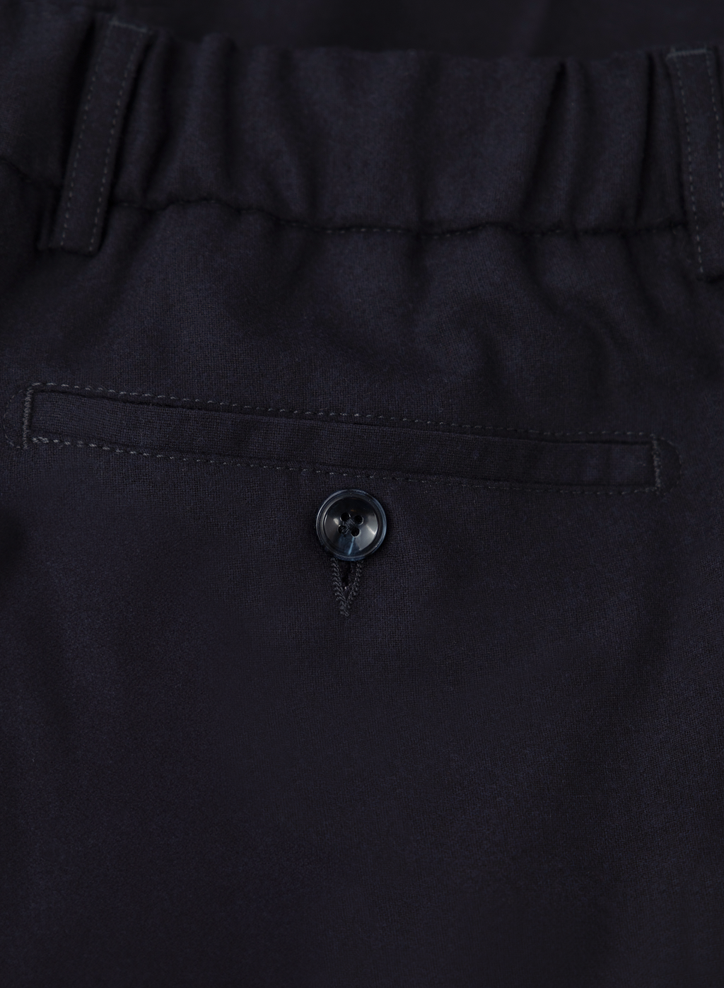 Jog pantalon in wol cashmere stretch | FULL_WIDTH | BLUE NAVY