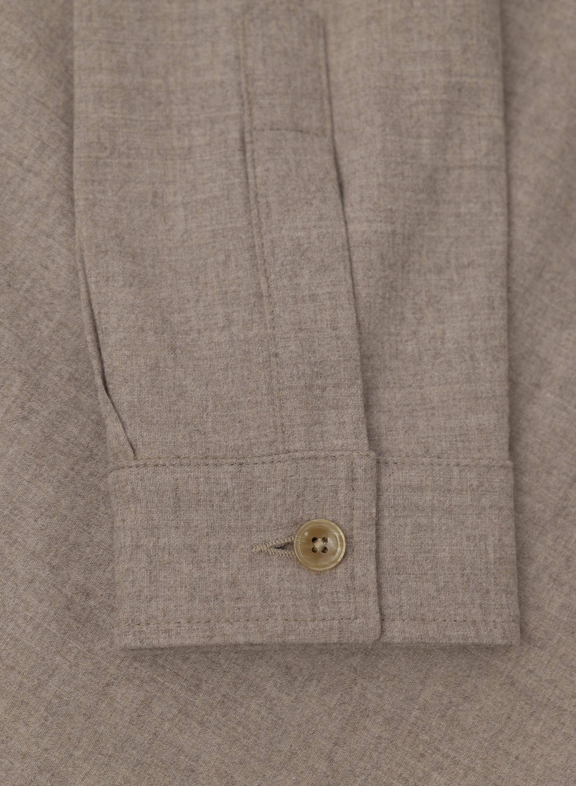 Urus overshirt van wol en cashmere | FULL_WIDTH | Beige