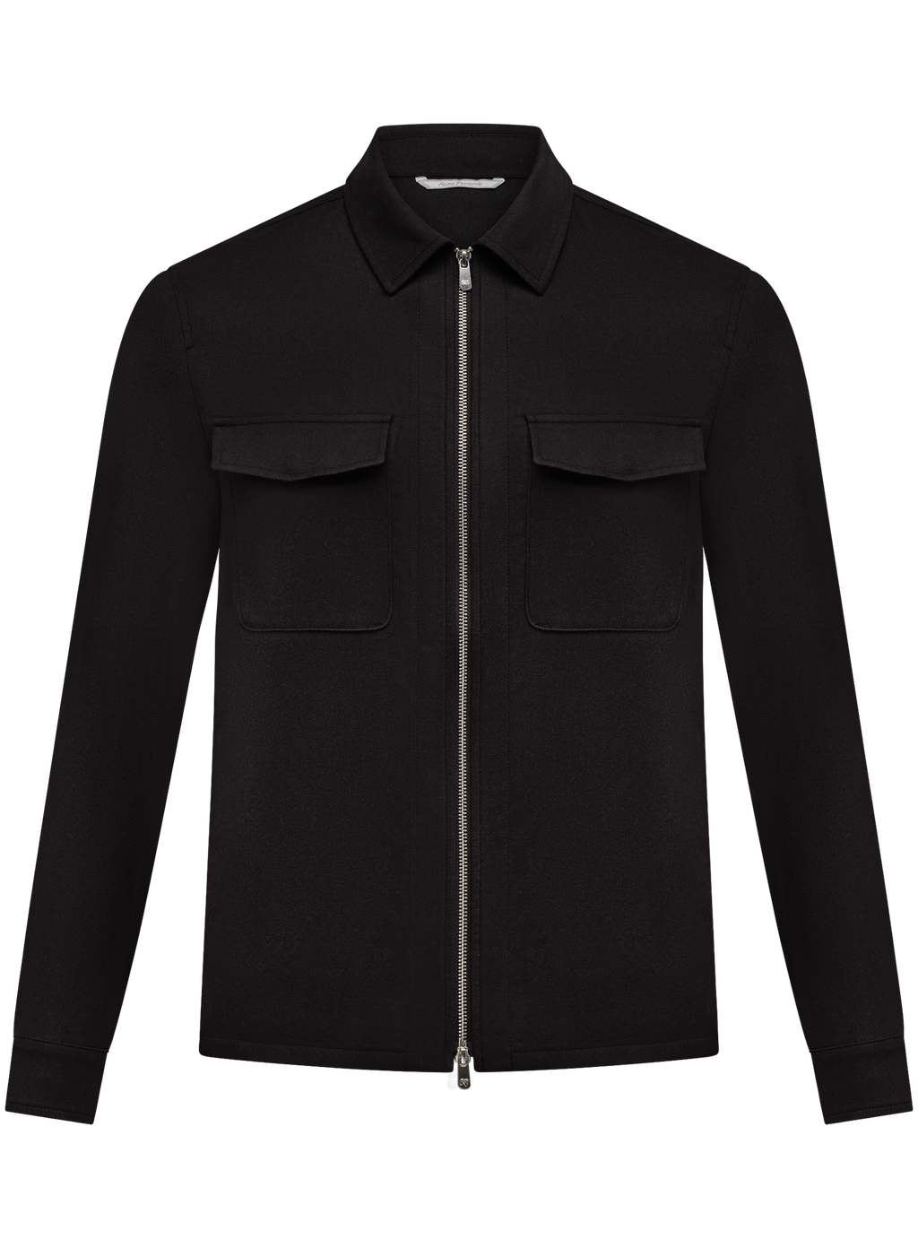 Overshirt in wol cashmere | D.Bruin