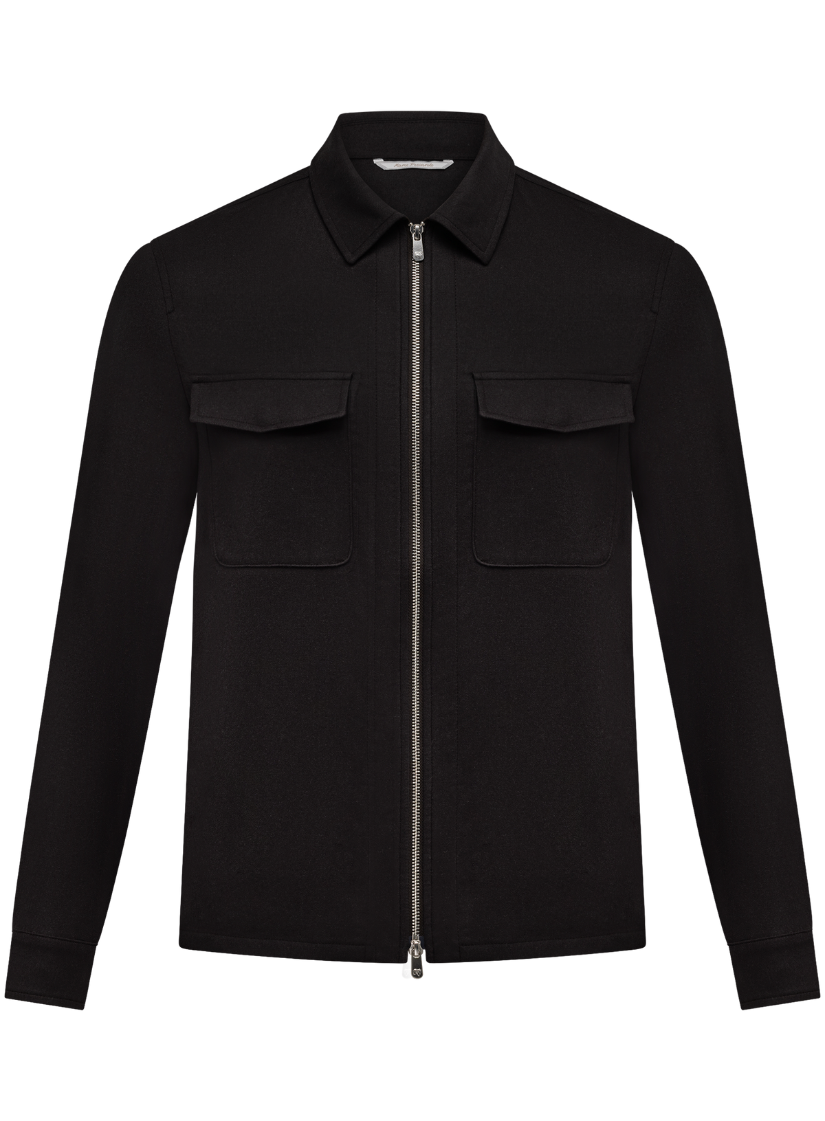 Overshirt in wol cashmere | D.Bruin