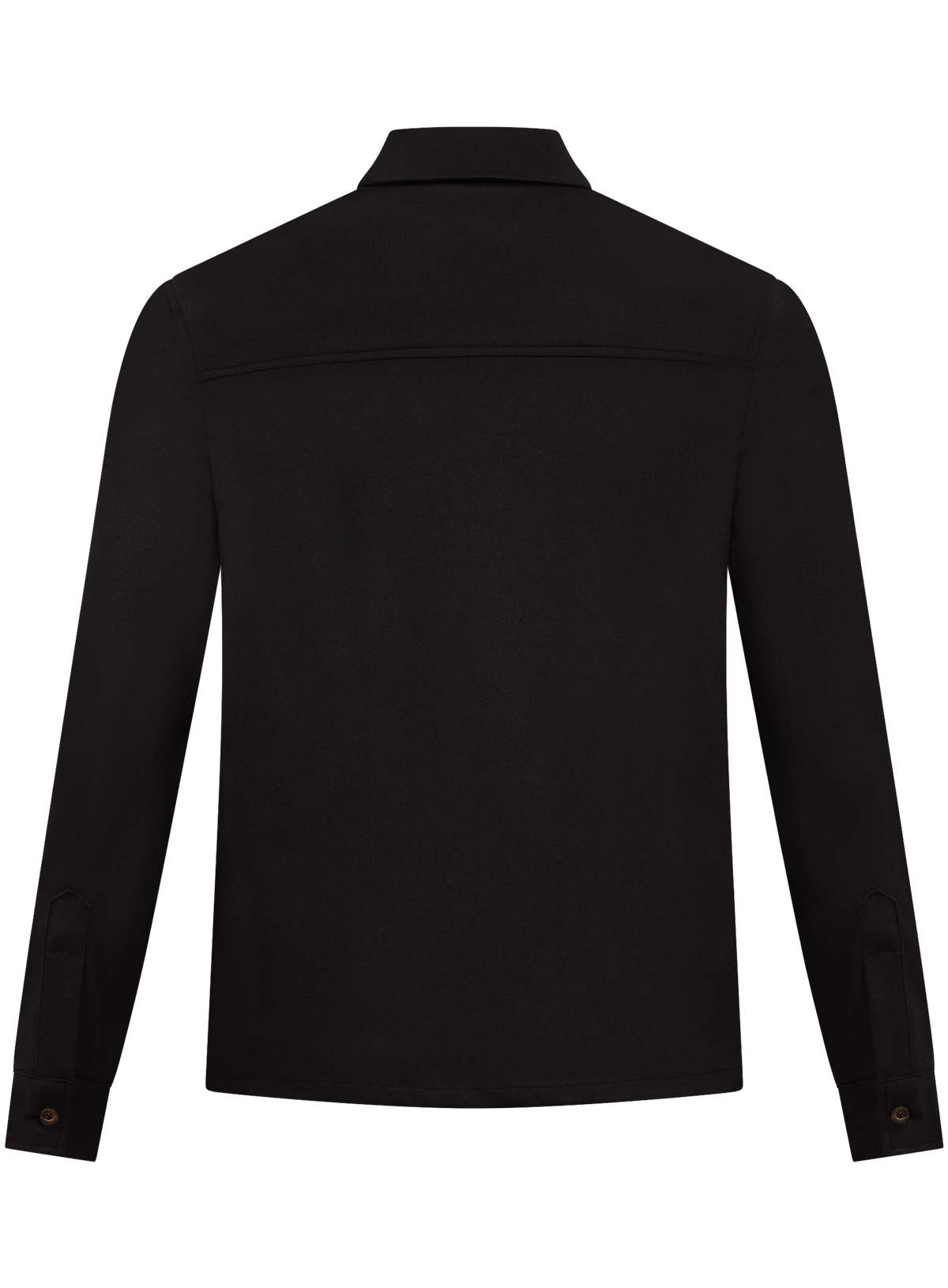 Overshirt in wol cashmere | D.Bruin