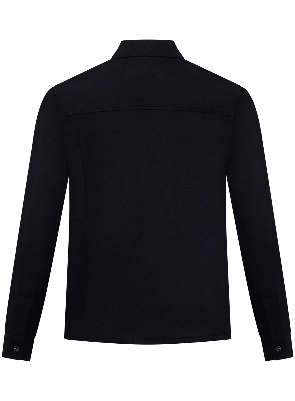 Overshirt in wol cashmere | BLUE NAVY