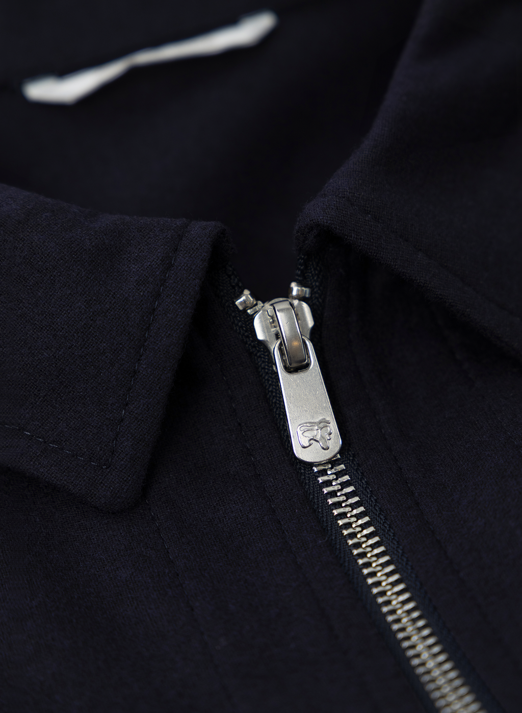 Overshirt in wol cashmere | FULL_WIDTH | BLUE NAVY