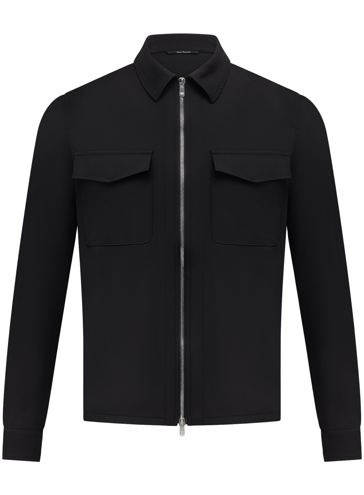 Urus overshirt met ritssluiting | Zwart