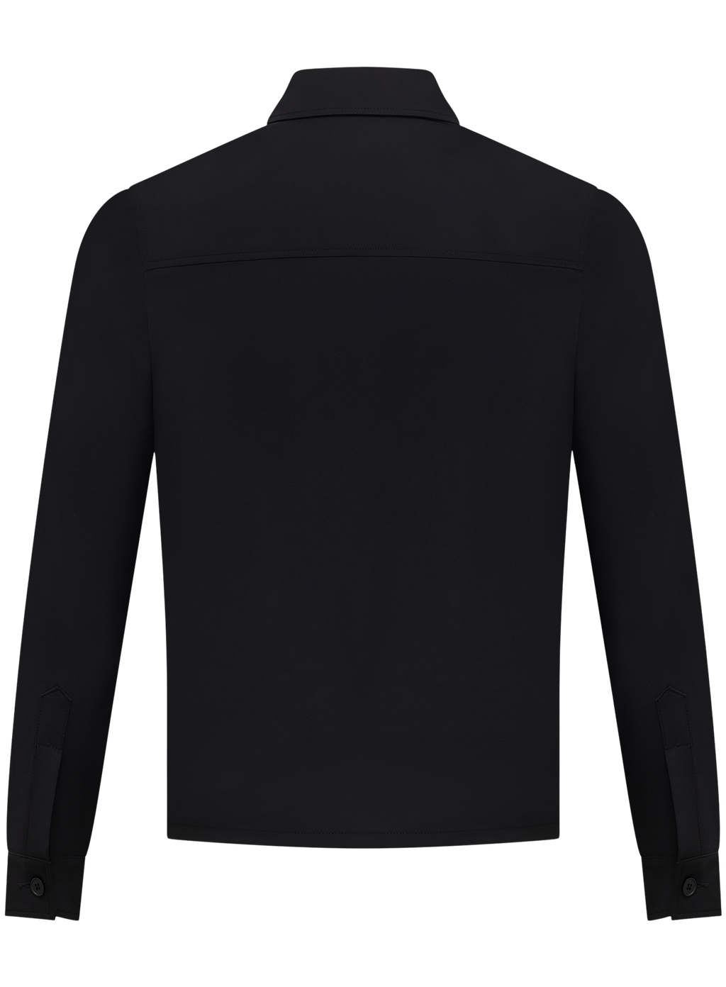 Urus overshirt met ritssluiting | Zwart