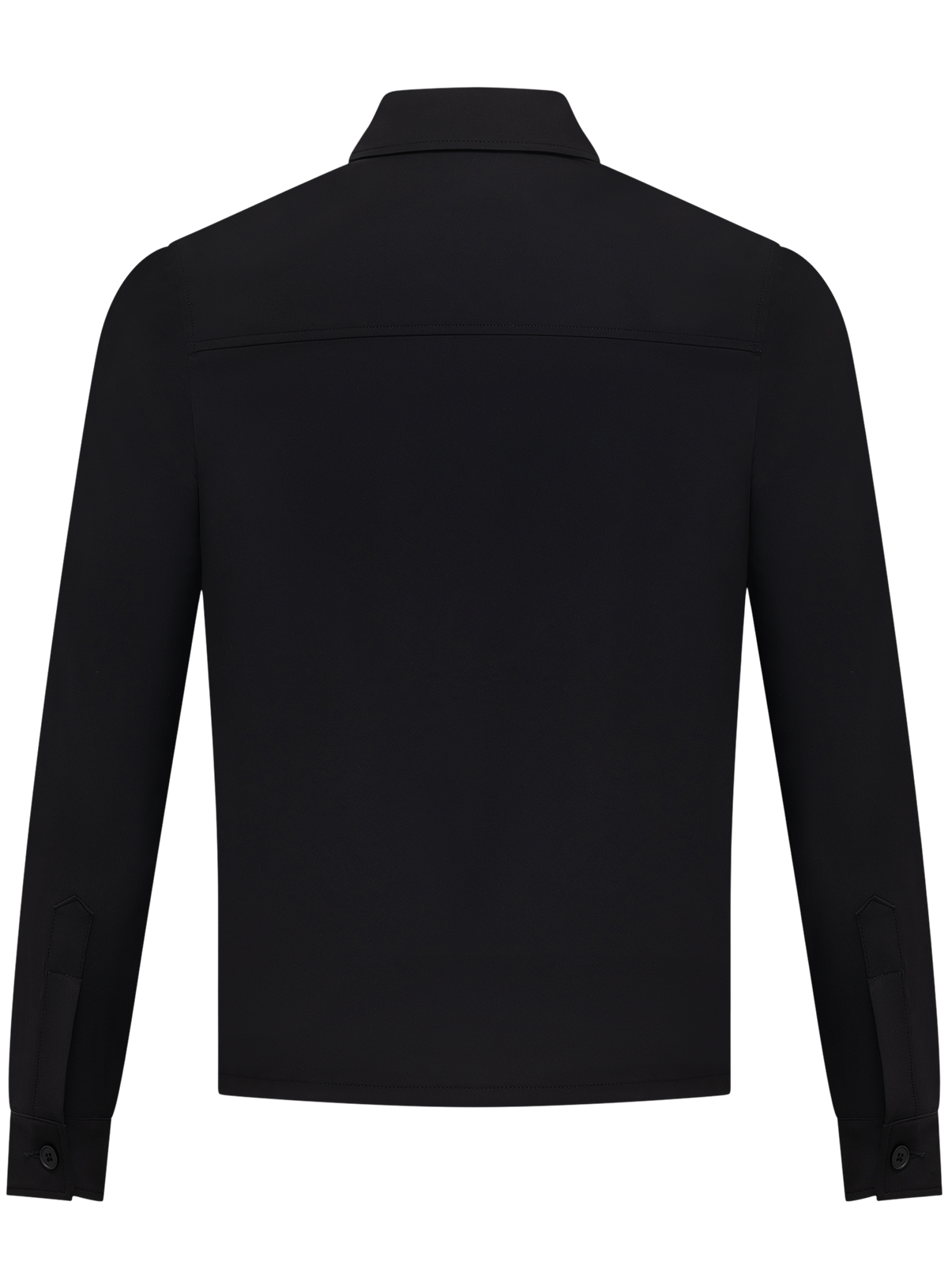 Urus overshirt met ritssluiting | Zwart