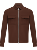 Overshirt uomo in tech stretch | Roest