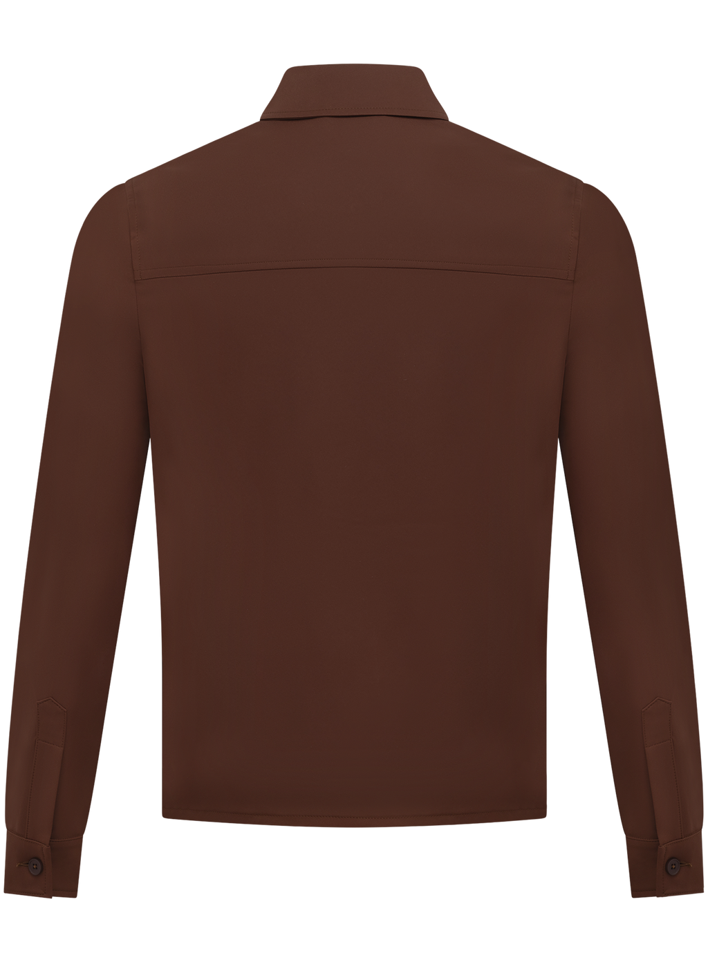 Urus overshirt met ritssluiting | Roest