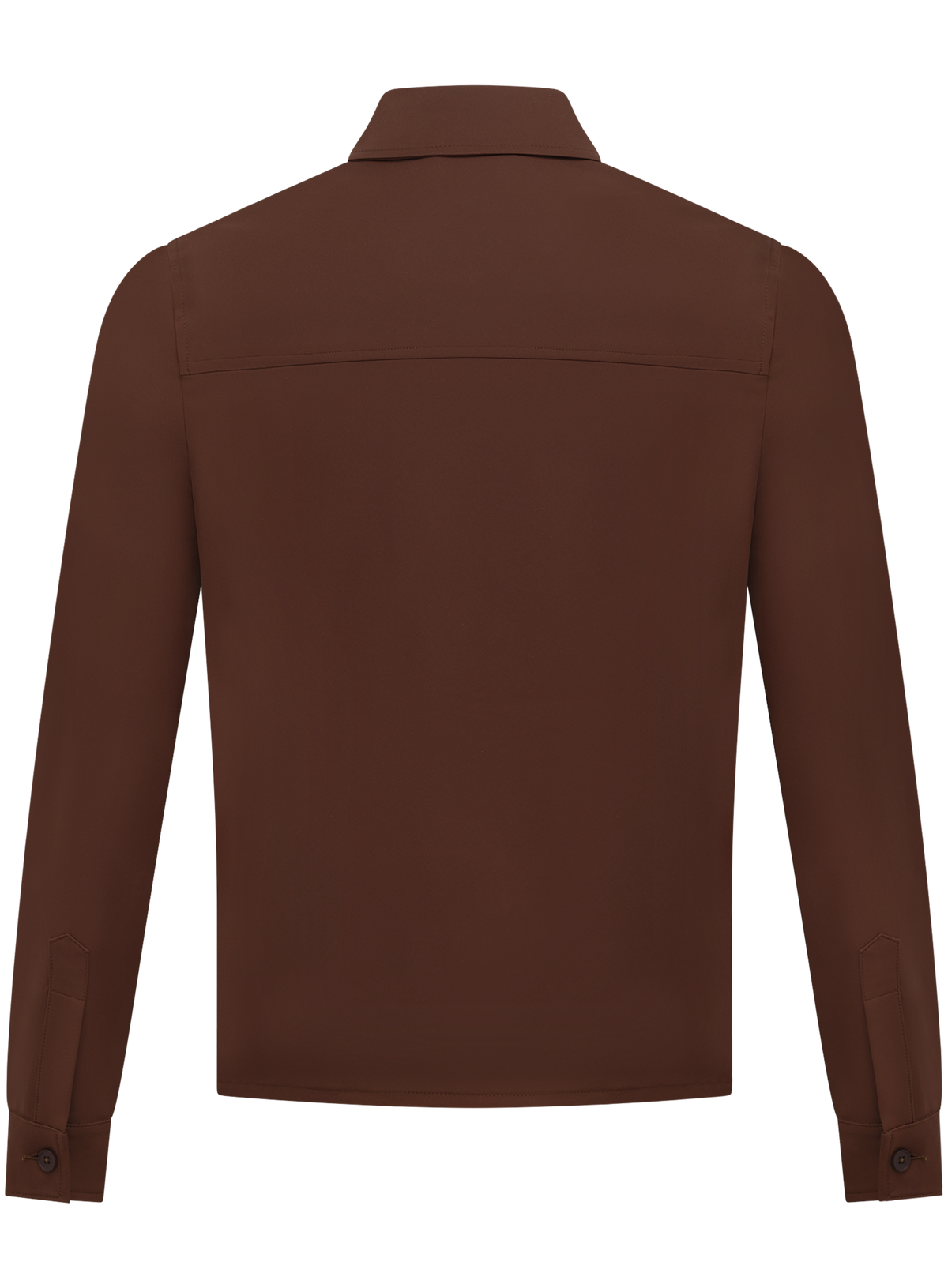 Urus overshirt met ritssluiting | Roest
