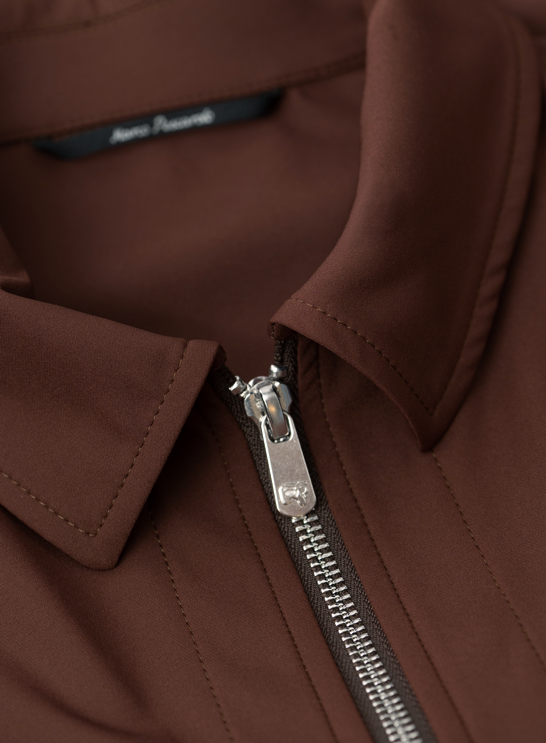 Urus overshirt met ritssluiting | FULL_WIDTH | Roest
