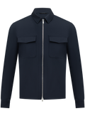 Urus overshirt met ritssluiting | BLUE NAVY