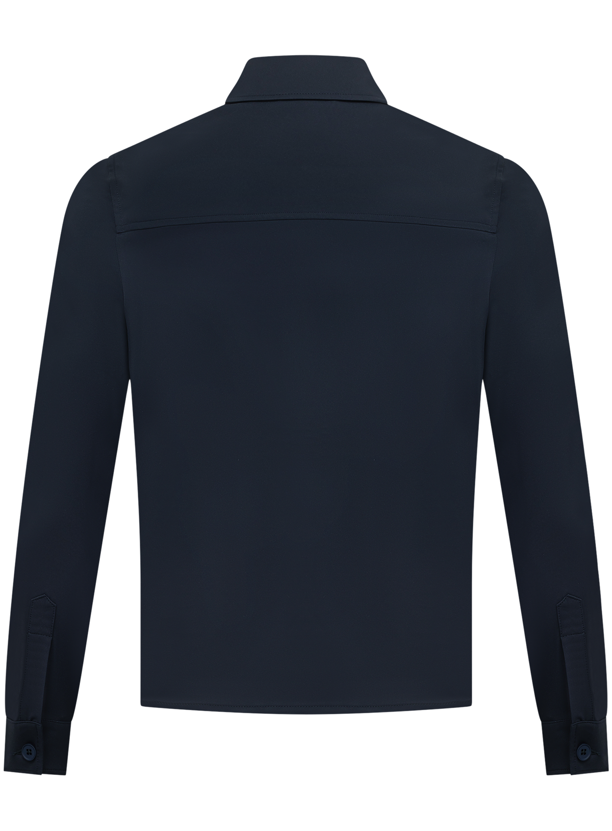 Overshirt in tech stretch | BLUE NAVY