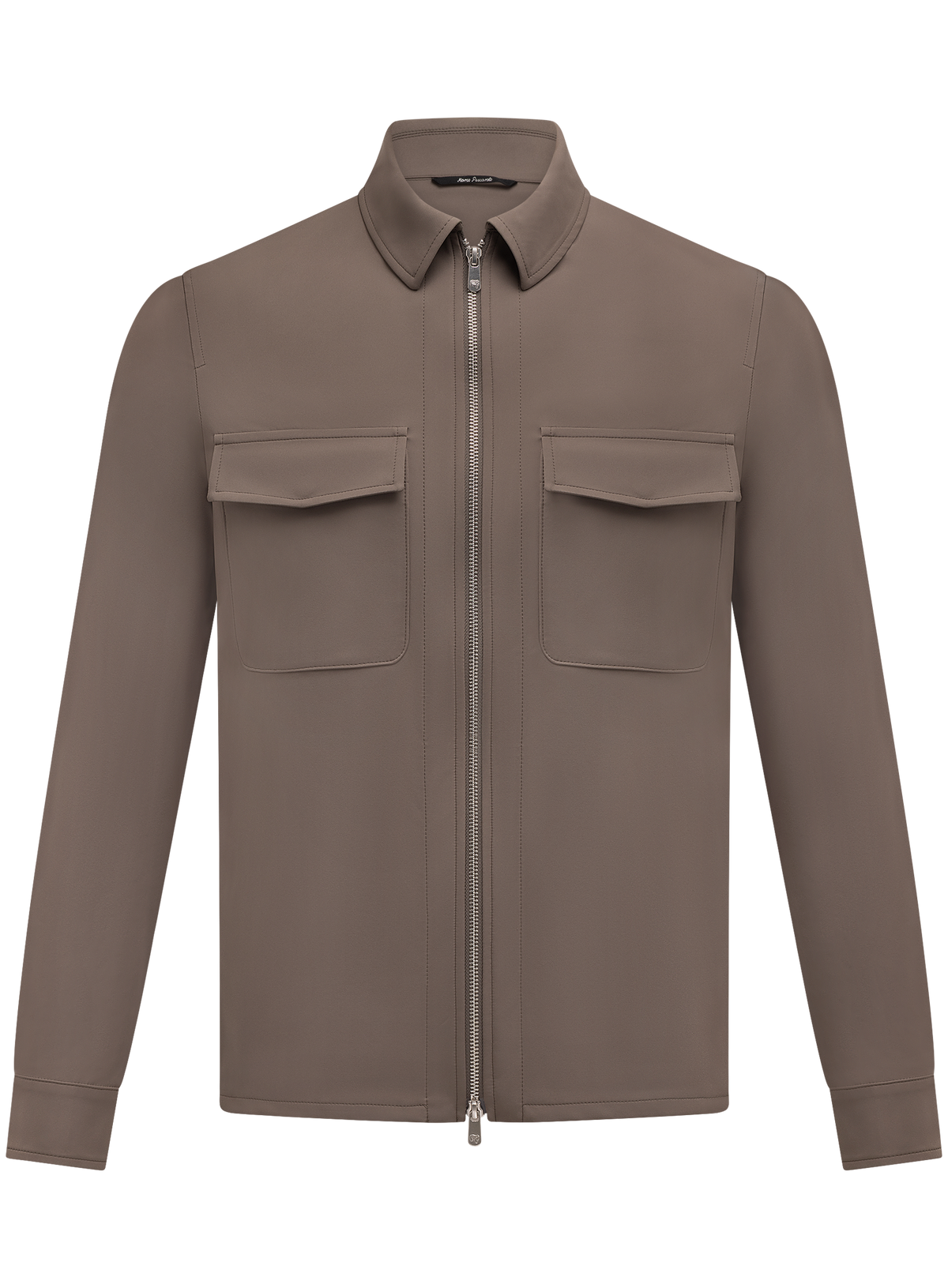 Overshirt Urus con zip | TAUPE
