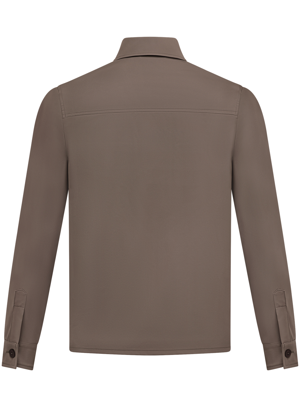 Urus overshirt met ritssluiting | TAUPE