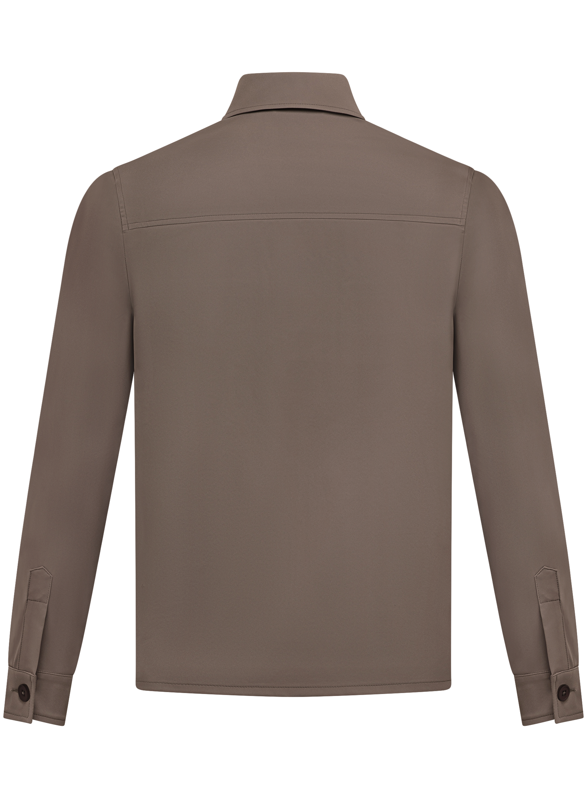 Urus overshirt met ritssluiting | TAUPE